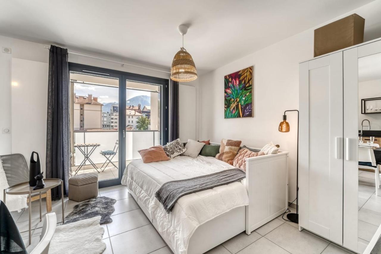 Emergence - Beautiful Studio For 2 People Balcony And Garage Annecy Exterior foto